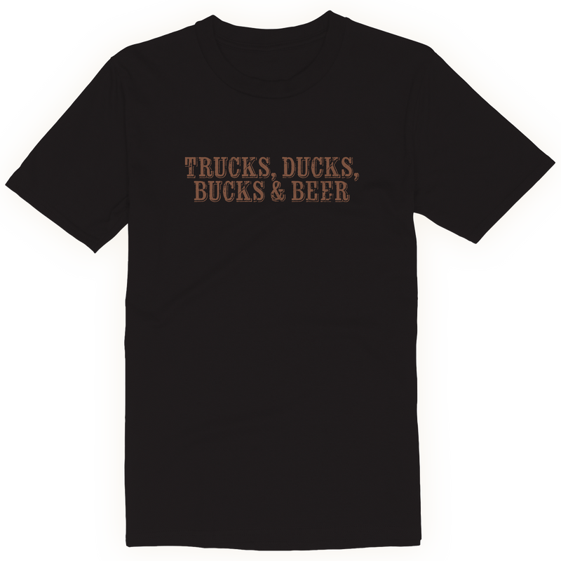 Trucks, Ducks, Bucks & Beer Tee